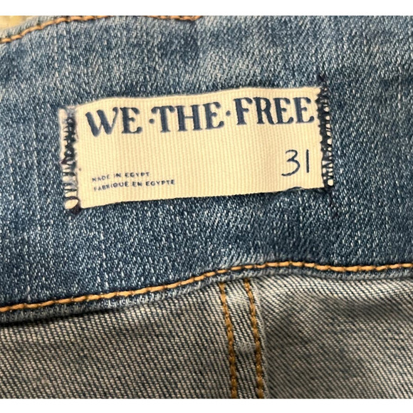 Free People We the Free Jayde Flare Jeans Size 31 - Picture 5 of 8